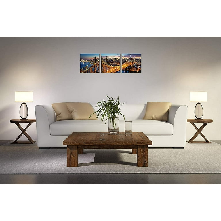 3 Panel New York Skyline Wall Art New York Wall Art NYC Wall 3 Panel New York Skyline Wall Art New York Wall Art NYC Wall