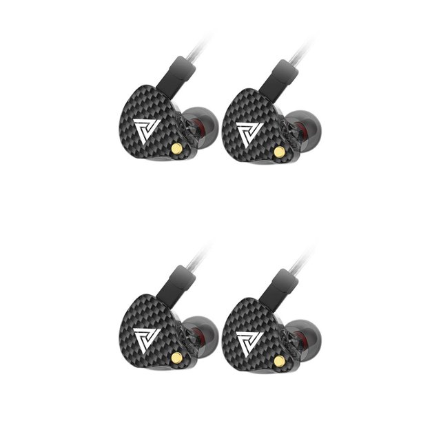 Injueey Auriculares VK4 de 3,5mm con cable en el oído, auriculares con cancelación de ruido, Cable desmontable, música, deportes, correr, Type1 NO1