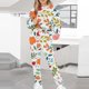 thumbnail image 1 of Puntoco Conjunto de sudadera y pantalones de manga larga con estampado informal para mujer Puntoco Puntoco-4499, 1 of 5