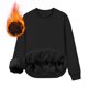 thumbnail image 3 of pstuiky camisetas de manga larga para hombre, Blusas holgadas de manga larga con cuello redondo, informales, cálidas y gruesas, de color liso, fáciles de usar, para hombre Tops de hombre xs, 3 of 8