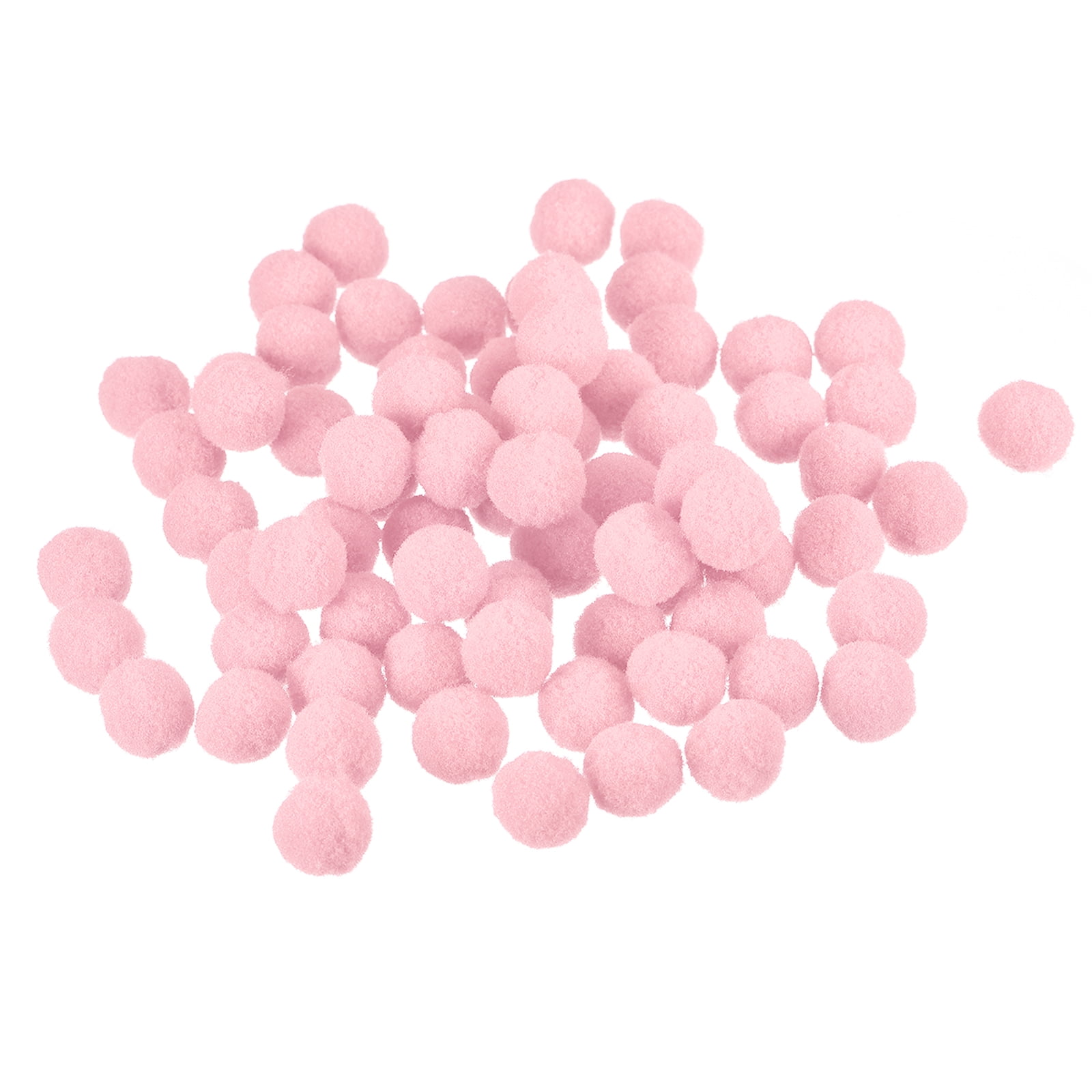Pom Felt Balls Fabric 1.5cm 15mm Light Pink for Craft Project DIY 300