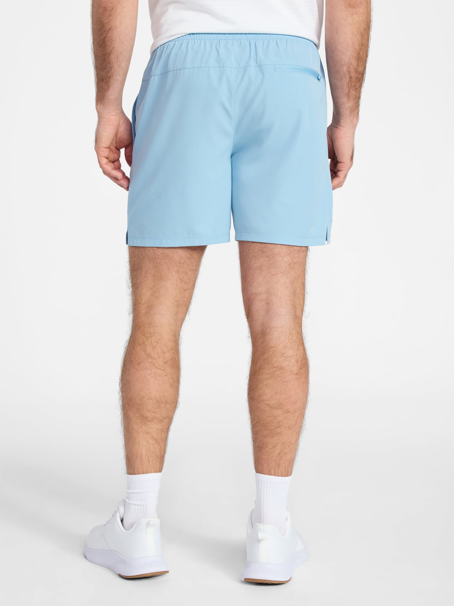 Athletic Works Men's and Big Men's Woven Running Shorts, 6" and 8" Inseams, Sizes XS-5XL