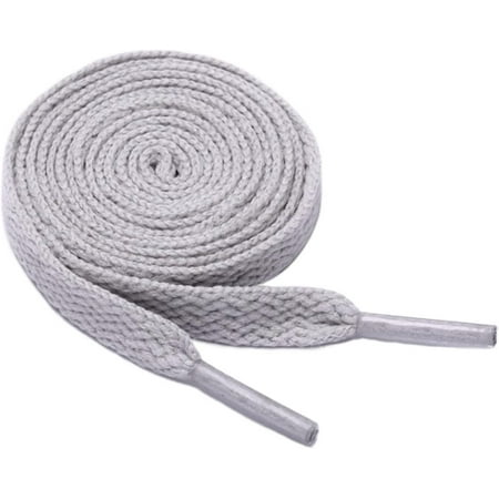 

15 Colors Oval 1 Pair Sneaker Laces Sneaker Shoe Laces String Solid Color (Color : G Size : 120cm)