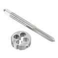 thumbnail image 1 of Unique Bargains M6 x 0.75mm Metric Tap and Die Set Machine Thread Tap with Round Die, 1 of 6