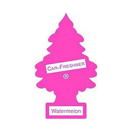 Watermelon Scent - Car Freshner 32020 Little Trees Air Freshener Watermelon Scent - 3 Trees per Package