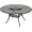 24" Lazy Susan Set (Elizabeth Style), variant on MEETWARM Outdoor 61" Round Patio Dining Table with Detachable Lazy Susan, All Weather Cast Aluminum Large Patio Furniture Table Set for 8 Seat with 24" Rotating Tray, Umbrella Hole, Dark Bronze