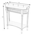 thumbnail image 3 of Table Console en Bois Charleston - Brun Foncé, 3 of 12