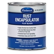 Eastwood Black Rust Encapsulator Quart Durable UV Heat Resistance Stop Rust Corrosion 16065ZP