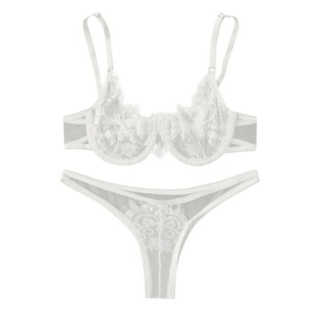 

VerPetridure Sexy Lingerie for Women Naughty Plus Size Erotic Underwear Sexy Lace Temptation Three Point Lingerie With Steel Ring