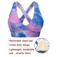 thumbnail image 5 of FUTATA Sports Bras For Women High Support Padded Sports Bras Wirefree Criss-Cross Back Yoga Bras Tank Top Sexy Push Up Workout Bras Casual Daily Bralettes, 5 of 6