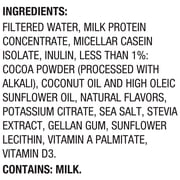Oikos Protein Shake, Shelf Stable, Chocolate, 30g Protein, 12 fl oz, 12 Count Bottles