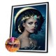 thumbnail image 2 of Cuadros Decorativos Mujer bajo la luna Pintura de diamante 5D DIY Taladro redondo completo Rhinestone Sywqhk Nuevos Originales, 2 of 9