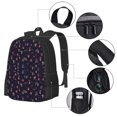thumbnail image 3 of Balery Mushrooms3 Backpack for Men and Women - Durable 600D Oxford Cloth -Large Capacity, Water-Resistant School, Travel, and Hiking Bag, 3 of 7