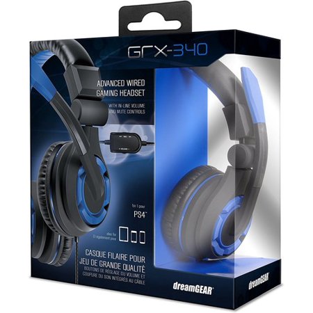 DreamGear GRX-340 Advanced Wired Gaming Headset for PlayStation
