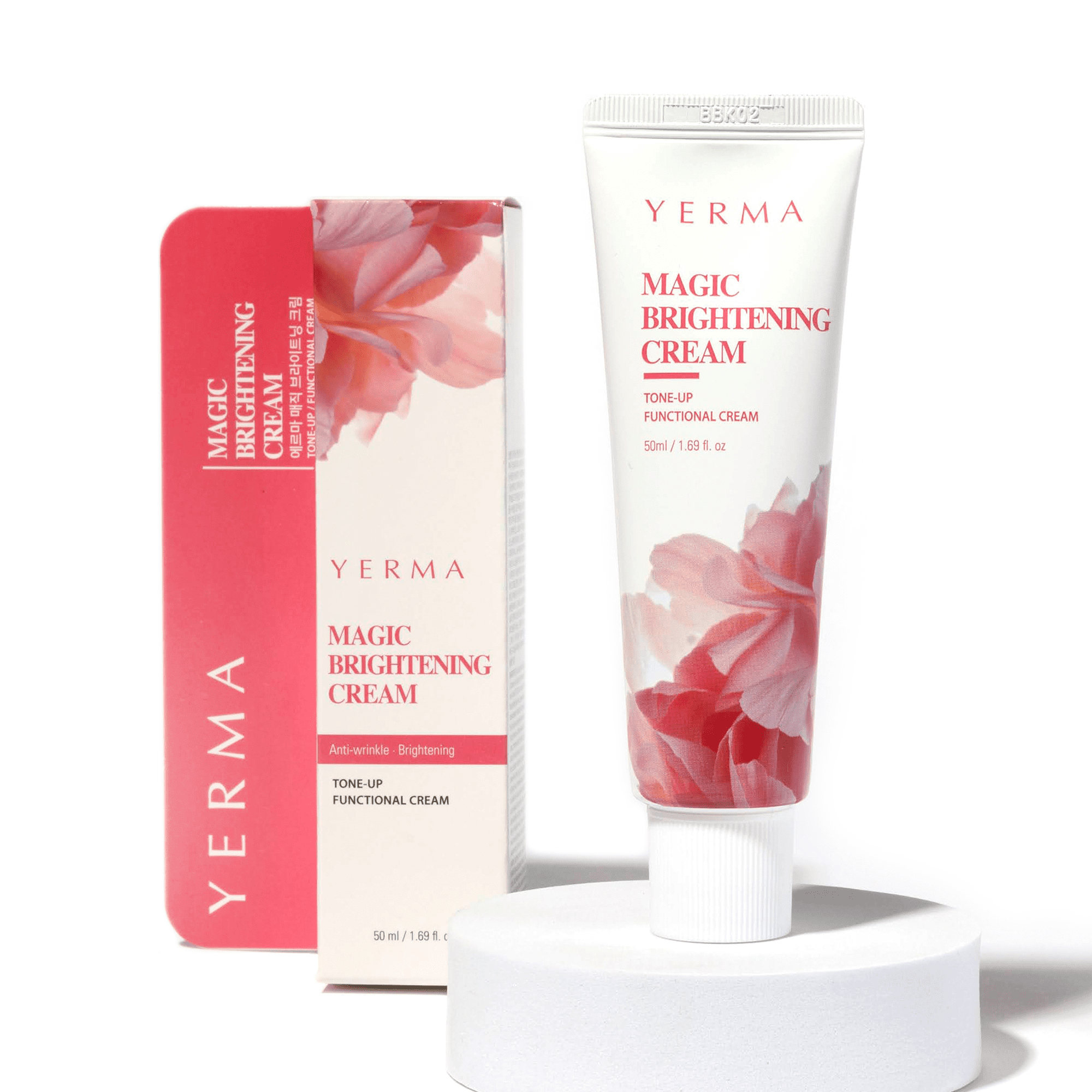 YERMA Magic Brightening Cream, Instant Skin Brightening & Natural Glow