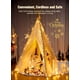 thumbnail image 2 of Cadena de luces LED Brightown de 8 pies y 20 LED, funciona con pilas, 2 of 7