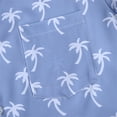 thumbnail image 7 of Alkepwun Hawaiian Shirt for Men Short Sleeve Aloha Beach Shirt Tropical Floral Summer Casual Button Down Shirts on Clearance, 7 of 7