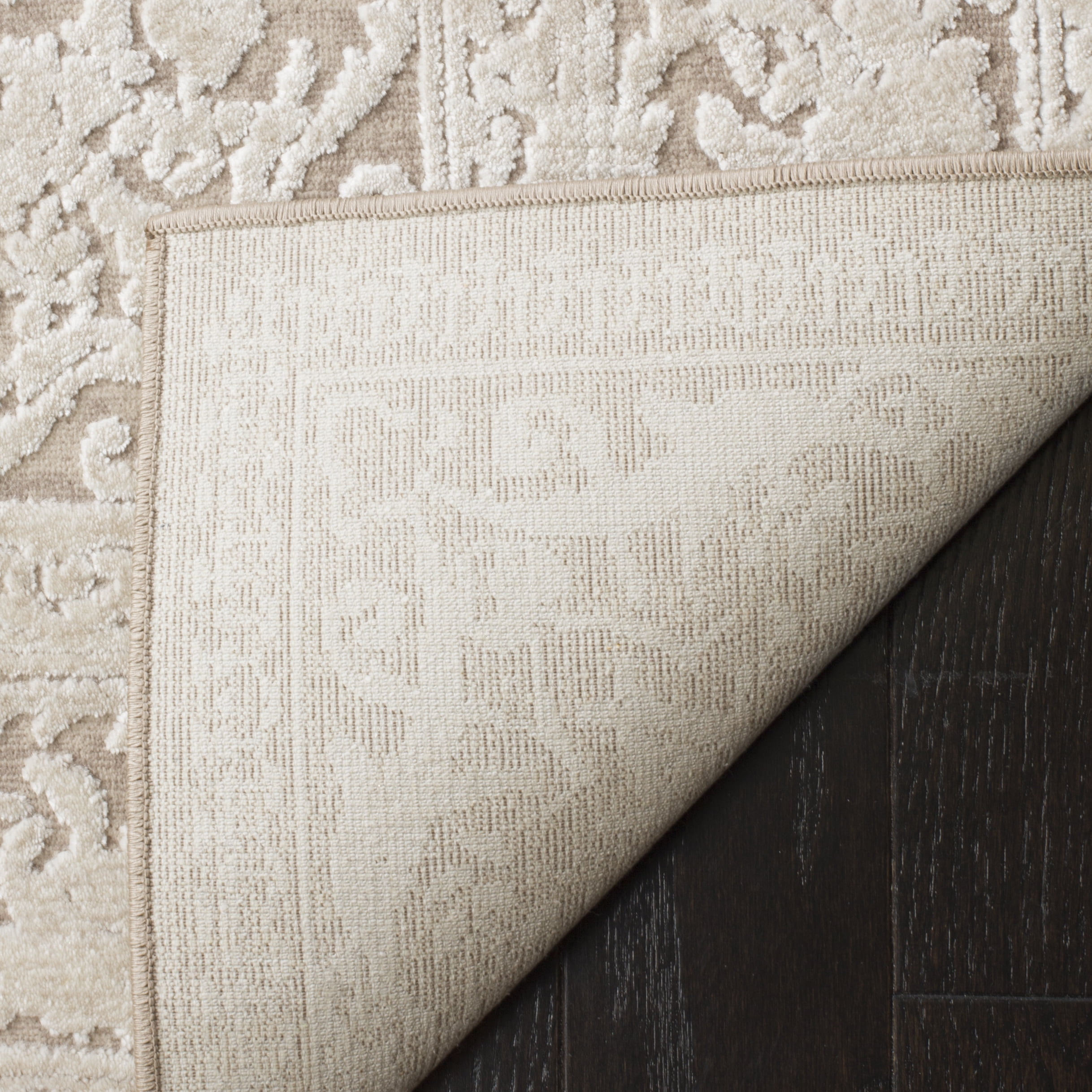 SAFAVIEH Reflection Sophia Traditional Area Rug, Beige/Cream, 10' x 14'