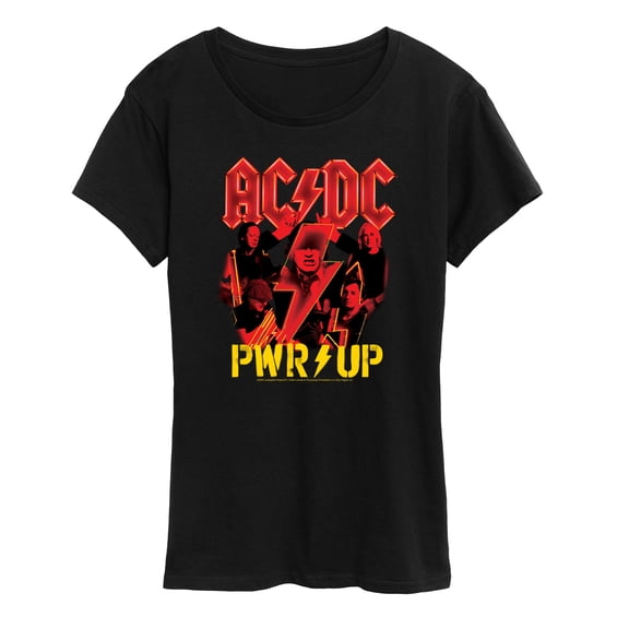 ACDC - Pwr Up - Women's Short Sleeve Graphic T-Shirt