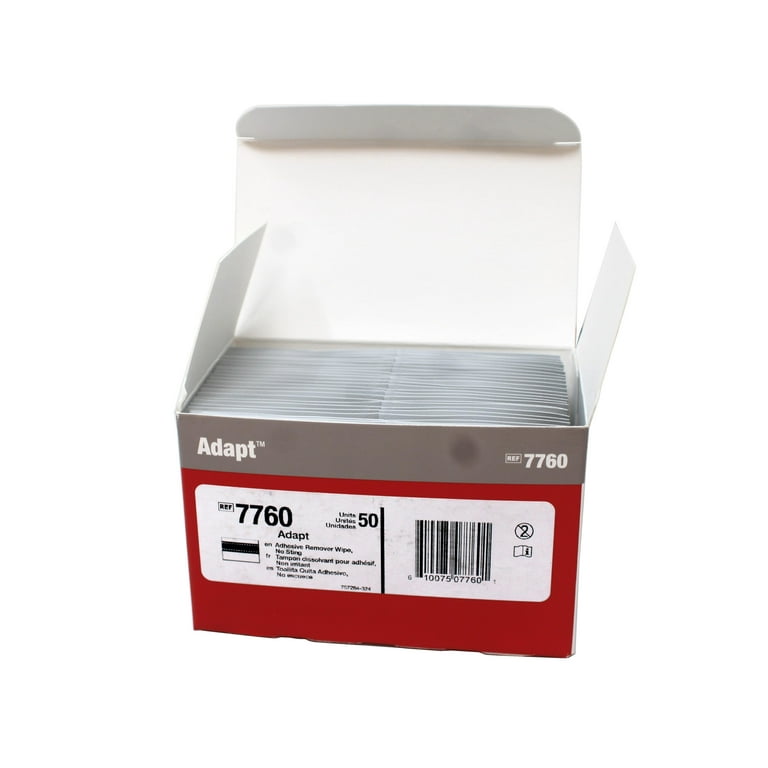 Hollister Adapt 7760 28400 セット Hollister Adapt Adhesive Remover Wipes, 7760, 50 Count - 3 Pack