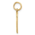 thumbnail image 2 of 10k Yellow Gold Polished LOVE Heart Pendant Charm, 2 of 3