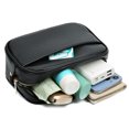 thumbnail image 2 of Bolso de viaje para mujer, bandolera con correa ancha a la moda, bandolera sencilla (negro), 2 of 9