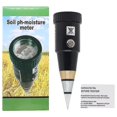 thumbnail image 4 of Medidor de humedad del suelo Temperatura del suelo Sensor de humedad Conductividad Sensor de humedad del suelo 1 pieza Negro, 4 of 4