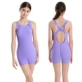 thumbnail image 2 of Shadoumai Girls One Piece Swimsuit Size 8-9 Bow Design Girls Tankini Swimsuit Quick Dry & Stretchy Contrast Color Bathing Suits for Girls Modest Swimwear with Cover Up Removable Chest Pad, 2 of 8