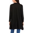 thumbnail image 6 of FUTATA Women's Open Front Cardigan Long Sleeve Cardigan Lightweight Cardigan with Pockets Soft and Breathable Black 3XL, 6 of 6