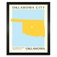 thumbnail image 1 of Second Story Collection, Oklahoma City 16x20 Straight Fit Framed Canvas, 1 of 4