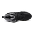 thumbnail image 3 of LASUDRAA Men's Hiking Boots Snow Boots Comfortable Anti-Slip Outdoor Walking Shoes Warm Faux Fur Lining, 3 of 9