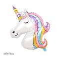 thumbnail image 3 of Globo de unicornio de 32 pulgadas, juego de globos de aluminio con números, decoración para fiesta de cumpleaños, vajilla desechable de unicornio para niños, suministros para fiesta de Baby Shower, 3 of 5