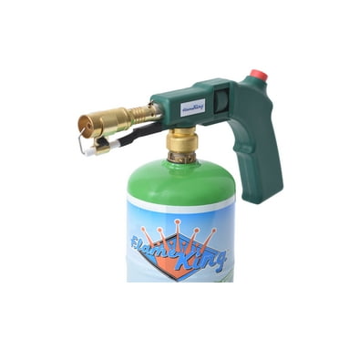 Flame King Propane Blow Torch Head with Igniter Campfire Starter for Welders, Soldering and Brazing