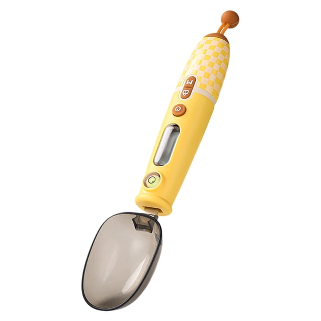 zhangmingg Digital Measuring Spoon Scale USB Rechargeable Precision Kitchen Tool with LCD Display Tare Function Detachable Head for Formula and Cooking