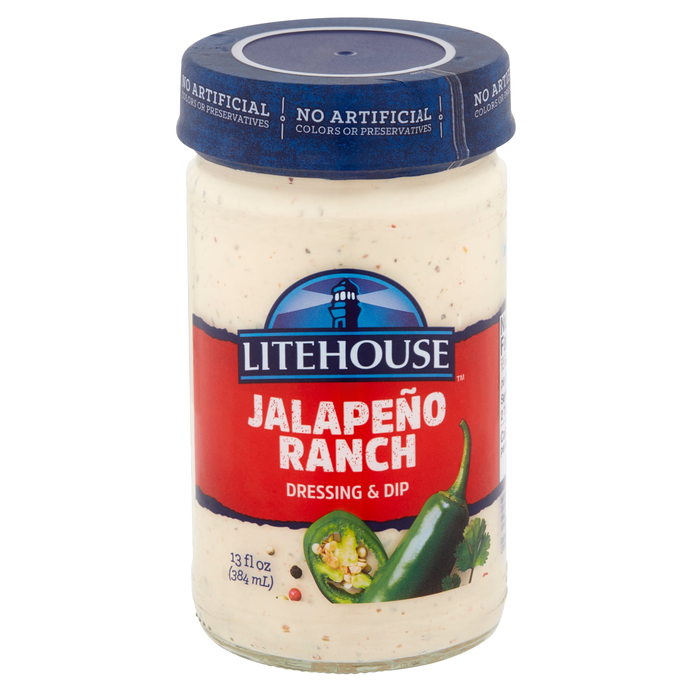 Litehouse™ Jalapeño Ranch Dressing & Dip 13 fl. oz. Jar
