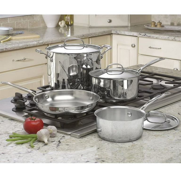 Cuisinart 77-17 Chef's Classic Stainless 17-Piece Cookware Set