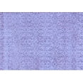 thumbnail image 1 of Ahgly Company Indoor Rectangle Abstract Blue Contemporary Area Rugs, 2' x 5', 1 of 4
