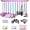 3.37 piece rainbow set, variant on Rainbow Cooking Utensils Set, Stainless Steel 37 count Kitchen Utensils Set with Titanium Colorful , Kitchen Tool Gadgets Set with Utensil Rack Heat Resistant Dishwasher Safe