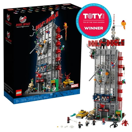 UPC: 0673419339612 | LEGO Marvel Spider-Man Daily Bugle Newspaper Office 76178 Building Set – Featuring 25 Spider-Verse Minifigures including Peter Parker  Venom  and Spider-Gwen  Collectible Gift Idea for Adults