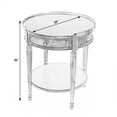 thumbnail image 3 of Butler Specialty Company Sampson Side Table With Storage - Antique Beige, 3 of 7