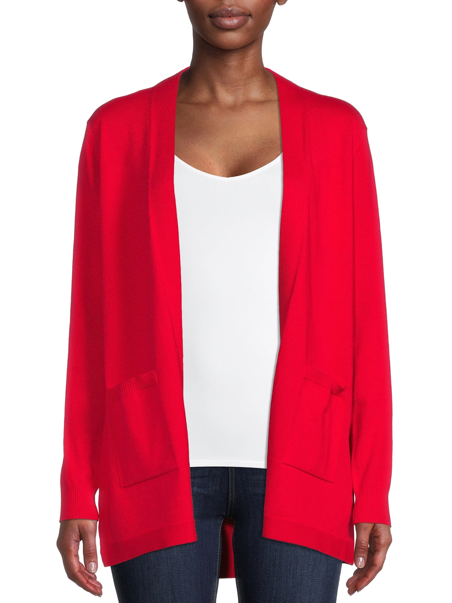 Open Front Cardigan - Walmart 