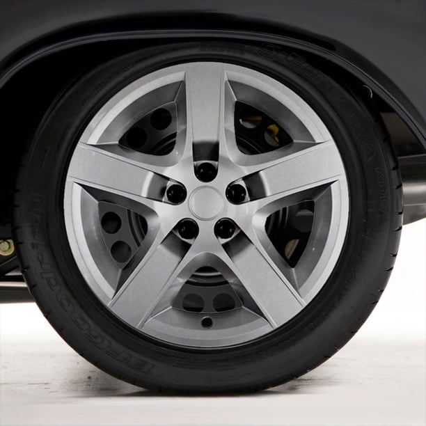 Set Of Four 17 Silver Hubcap Wheel Covers For 2007 2010 Pontiac G6 Screw On Walmart Com Walmart Com