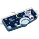 thumbnail image 2 of Multifunction Pencil Case, Pencil Box with 2 Compartments for Students - Cartoon Pattern Stationery Set with Pop Out Scissors and Pencil Sharpener (one size, Multifunction+Blue), 2 of 5