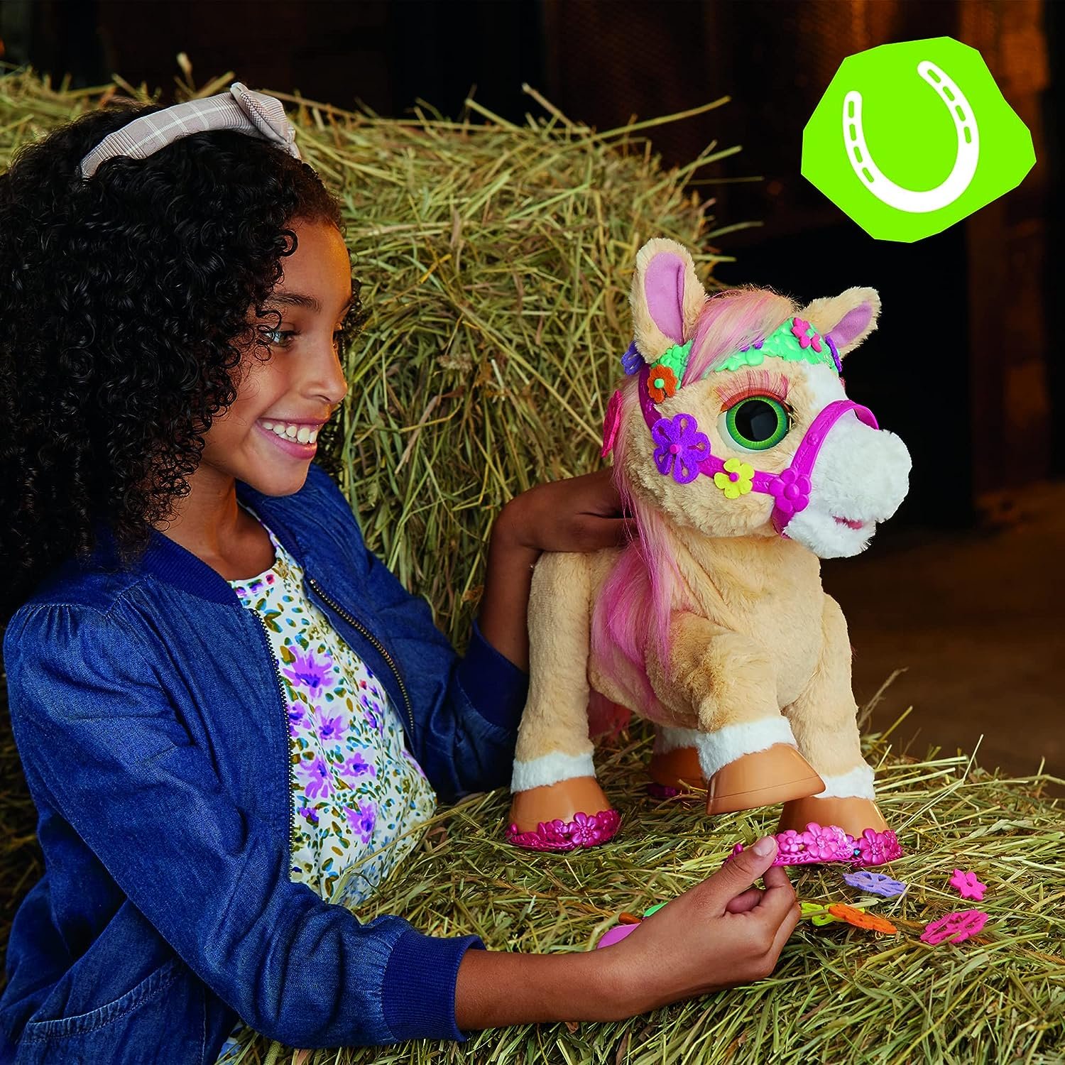 furReal Cinnamon, My Stylin’ Pony Toy, Interactive Pets Toys for 4 Years Old & Up - image 7 of 18