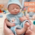 thumbnail image 4 of Muñeca Reborn Yokyyi Timothy de Silicona Completa de 33 cm para Niña, 4 of 6