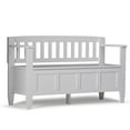 thumbnail image 1 of Atlin Designs Entryway Bench in White, 1 of 5