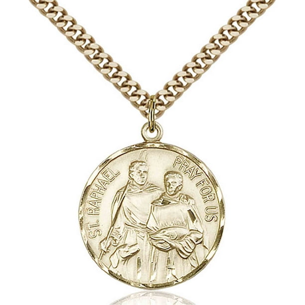 Bliss Manufacturing 14kt Gold Filled St. Raphael the Archangel