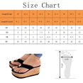 thumbnail image 2 of Women Sandals Heels Woman Slippers Platform Wedges Shoes Ladies Summer Slides, 2 of 6
