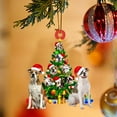 thumbnail image 1 of Fiudx Adorno para Árbol de Navidad, Acrílico, Duradero y Resistente a La Decoloración, Ideal para Colgar En El Hogar y El Coche, Fácil de Colgar, Ideal para Fiestas Navideñas, 8 Cm., 1 of 6