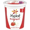 Yoplait Original Smooth Style Strawberry Banana Low Fat Yogurt, 32 OZ